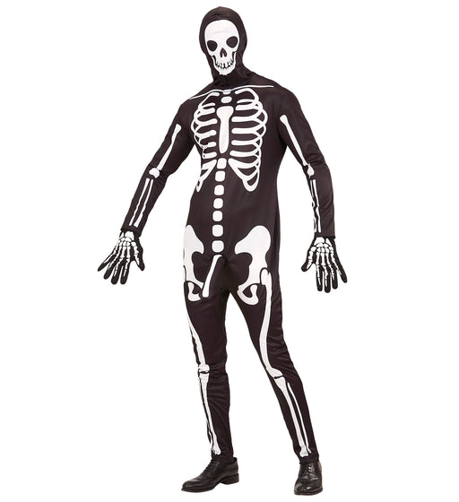 costume scheletro uomo arrapato