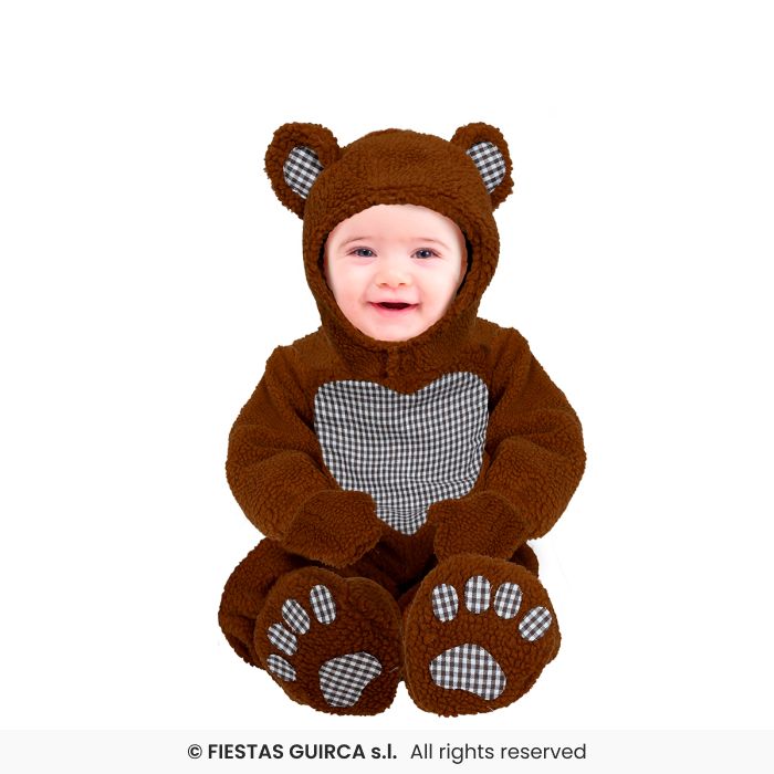 COSTUME BABY ORSO BRUNO PELOUCHE - Main Image