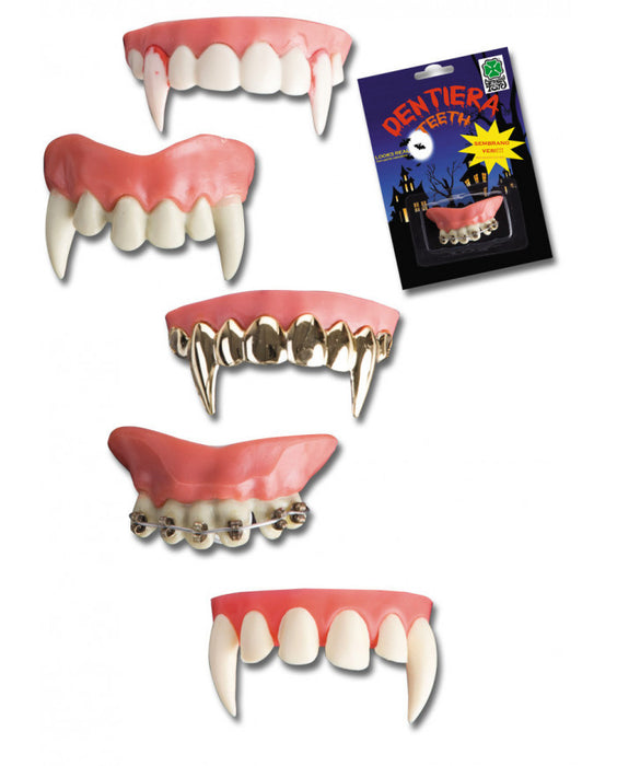 DENTIERA HALLOWEEN DA VAMPIRO O DEMONE