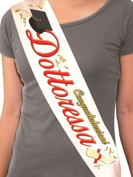 fascia di congratulazioni per neo laureata