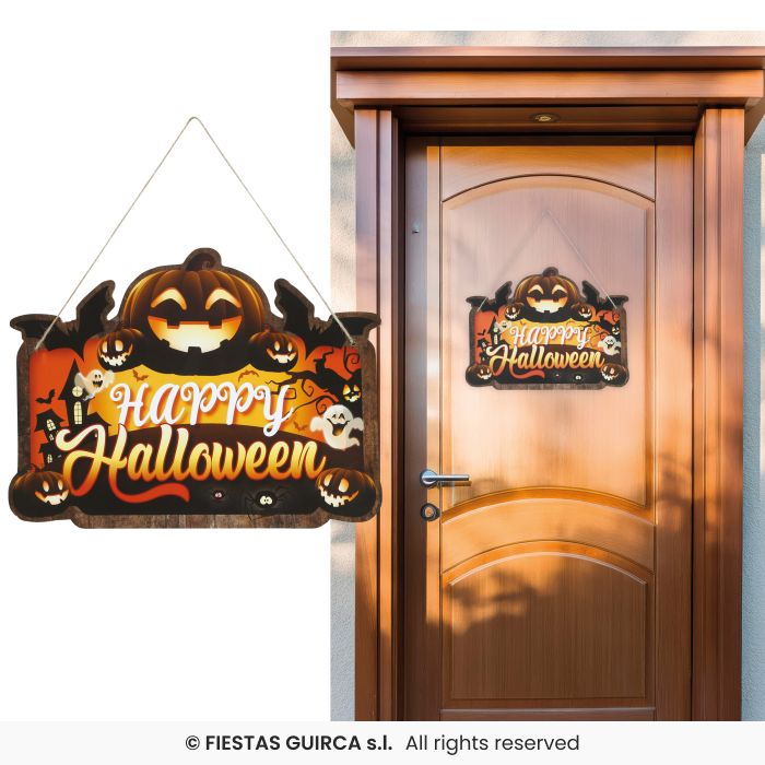 appendibile happy halloween da parete