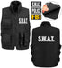 swat, fbi, police, gilet per bambini