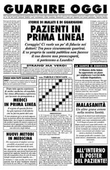 Biglietto augurale pronta guarigione