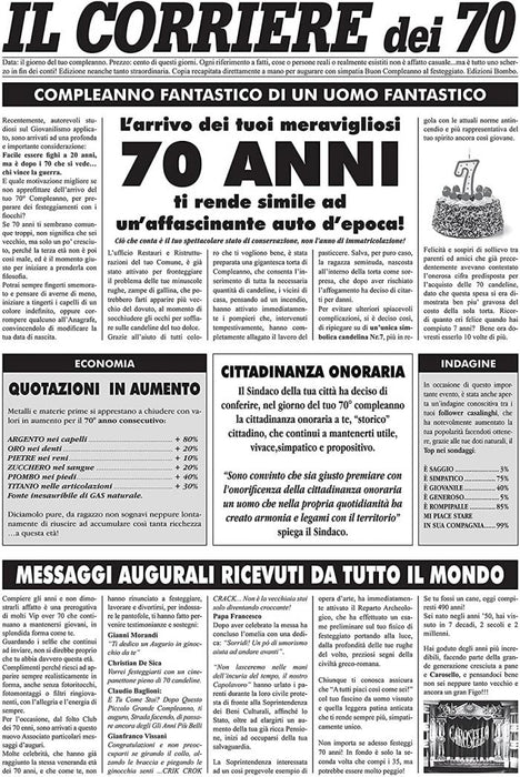 BIGLIETTO QUOTIDIANO 60 70 E 80 ANNI