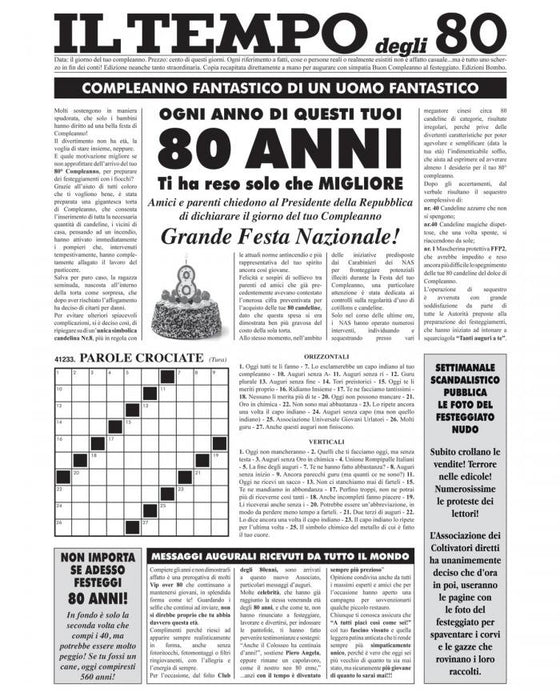 BIGLIETTO QUOTIDIANO 60 70 E 80 ANNI