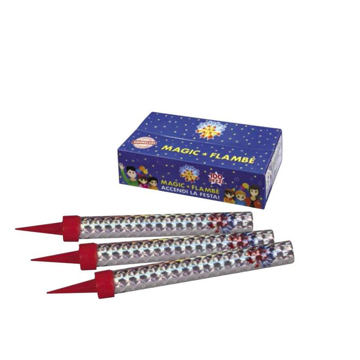 3 FONTANE PIROTECNICHE PER TORTA