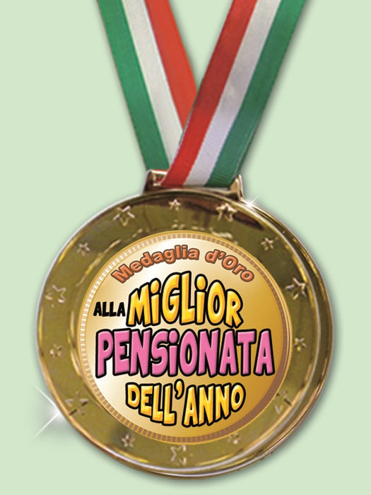 MEDAGLIA OLIMPICA PER PENSIONAMENTO
