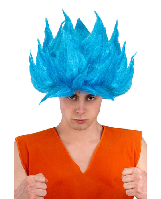 PARRUCCA CELESTE UOMO SUPERFORZUTO