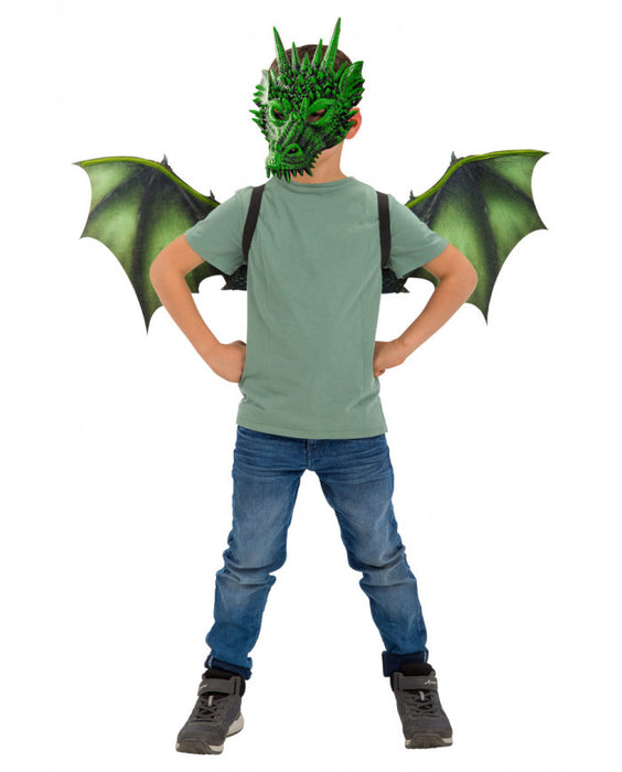 SET TRAVESTIMENTO DRAGO ALI E MASCHERA