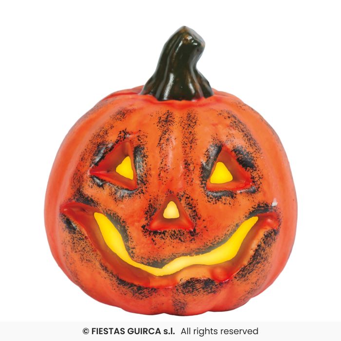 ZUCCA DI HALLOWEEN CON LUCE INTERMITTENTE
