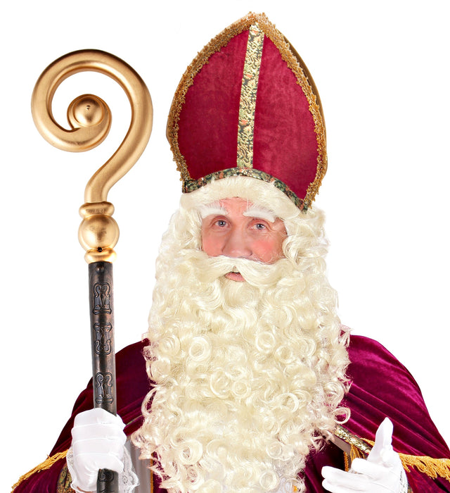 MITRA VESCOVO VELLUTO LUSSO PASSAMANERIA