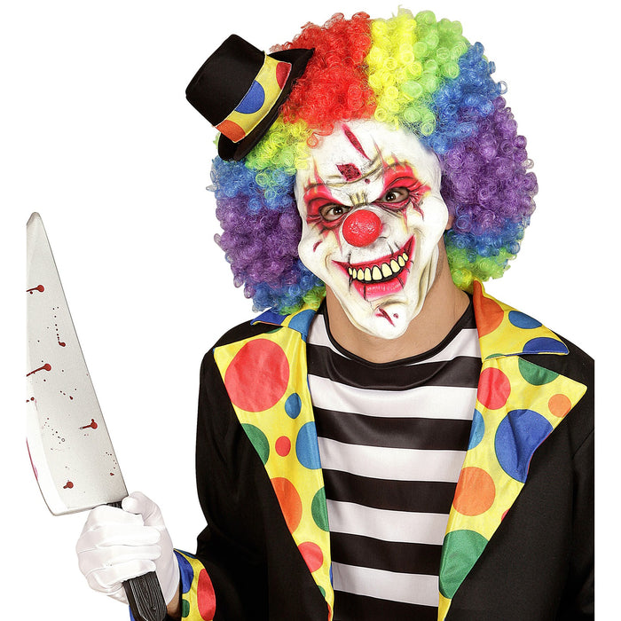 MASCHERA VISO KILLER CLOWN