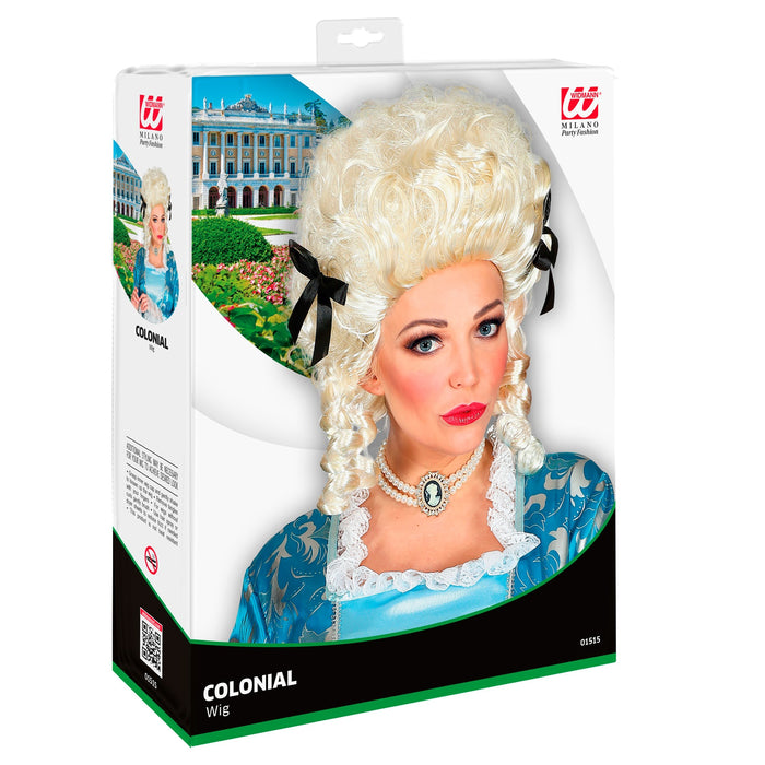 PARRUCCA DONNA COLONIALE AVORIO