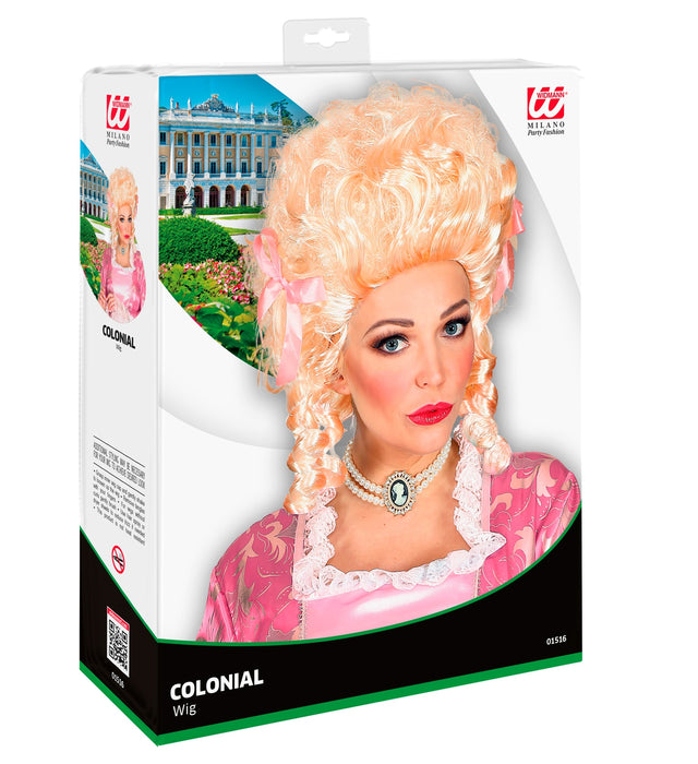 PARRUCCA DONNA COLONIALE BIONDA