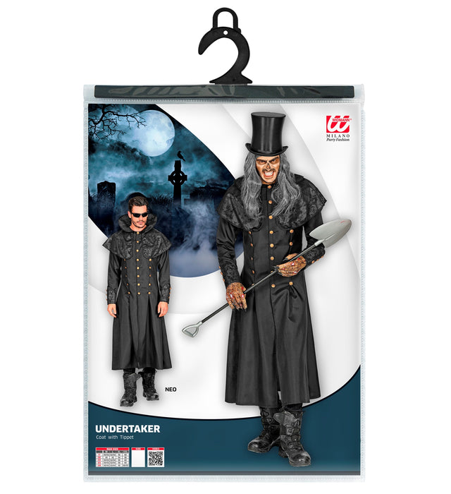 COSTUME CAPPOTTO DA BECCHINO CIMITERO M/L