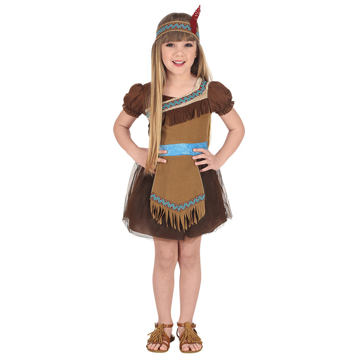 COSTUME INDIANA MARRONE CON FASCIA