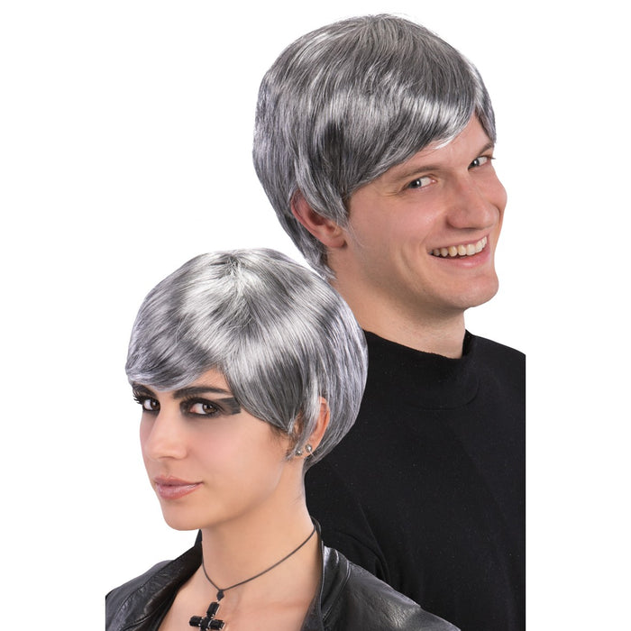 PARRUCCA CORTA CON CIUFFO UNISEX