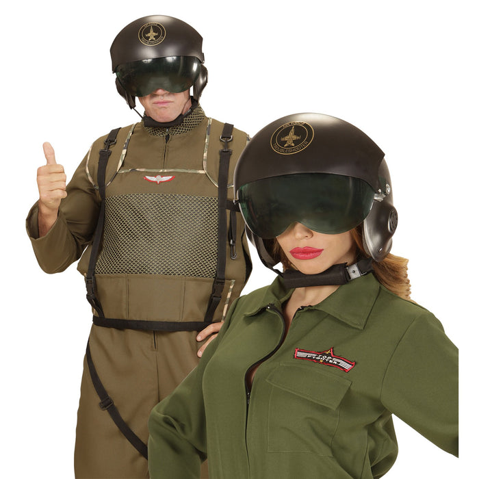 ELMETTO PILOTA JET DA COMBATTIMENTO
