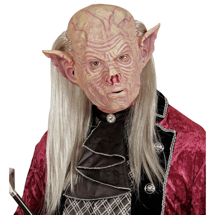 MASCHERA VAMPIRO CON CAPELLI