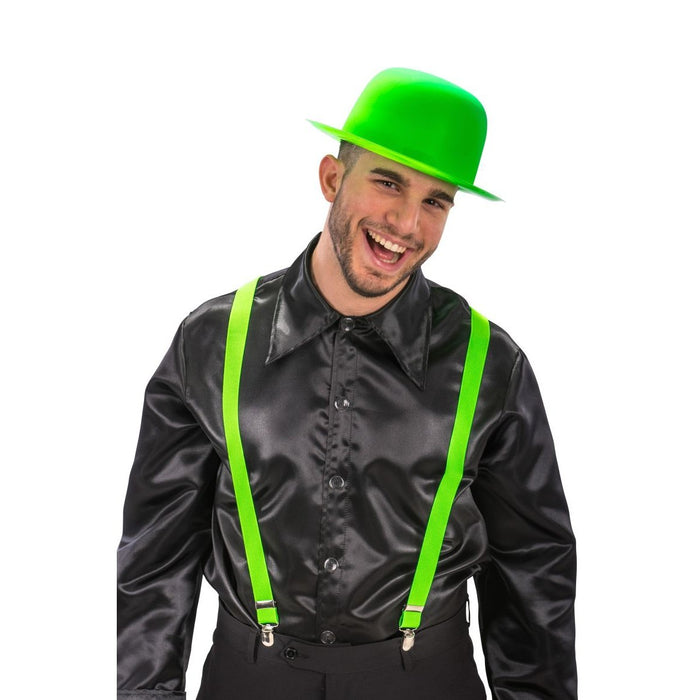 BOMBETTA FLUO IN PLASTICA VARI COLORI