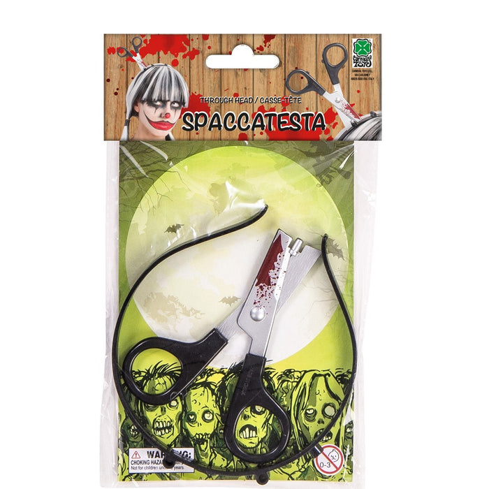 CERCHIETTO SPACCATESTA CON FORBICI