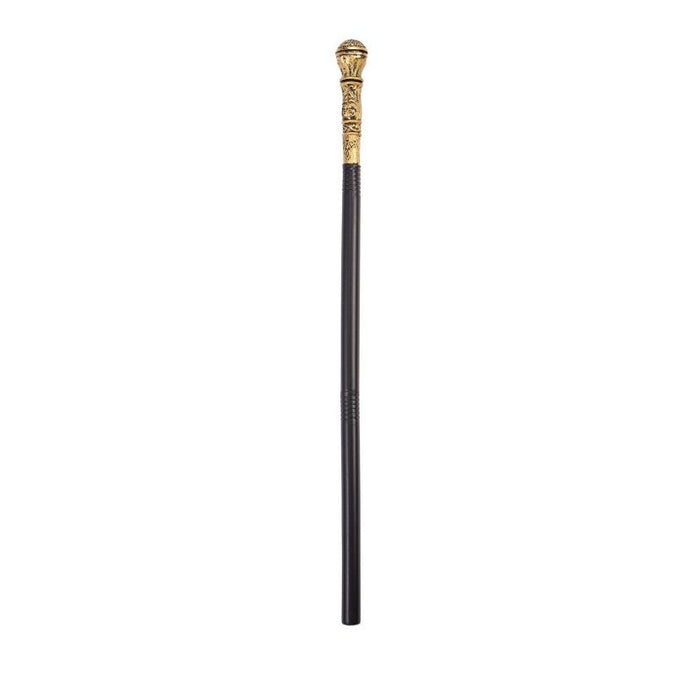 BASTONE POMELLO ORO ANTICATO