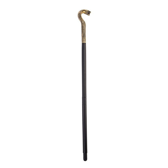 BASTONE TESTA COBRA ORO ANTICATO