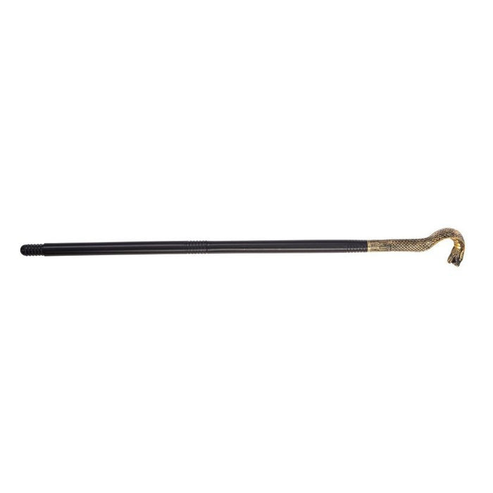 BASTONE TESTA COBRA ORO ANTICATO
