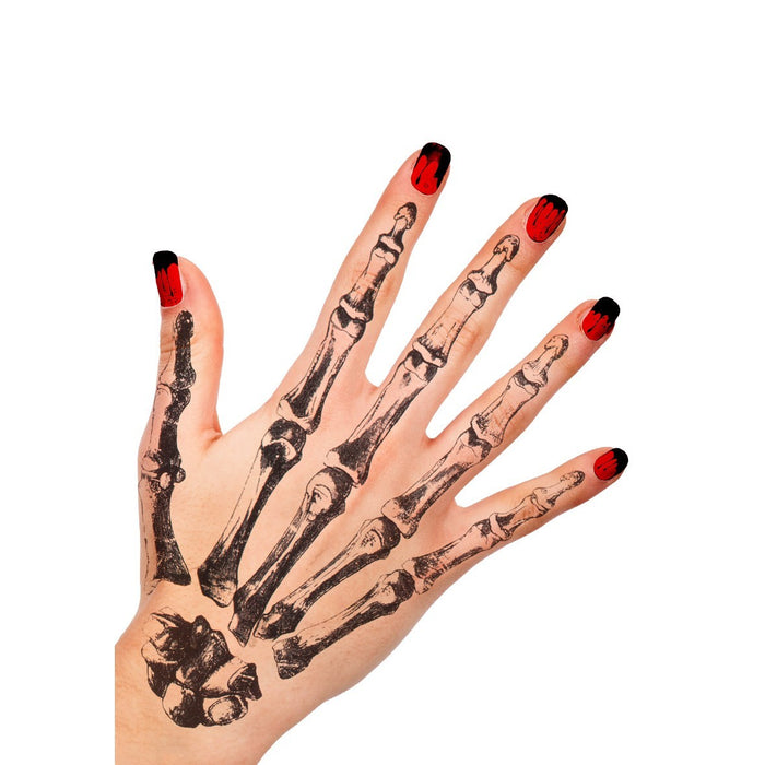 60 TATTOO PER DITA HALLOWEEN