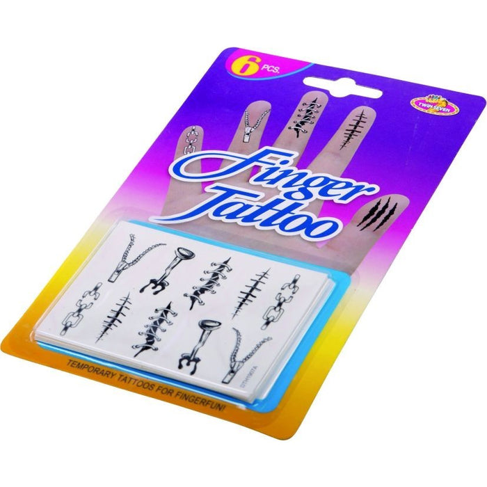 60 TATTOO PER DITA HALLOWEEN