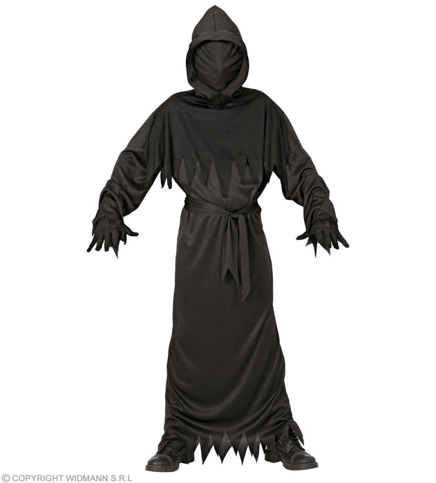 COSTUME BOIA GRIM REAPER NERO PER RAGAZZI