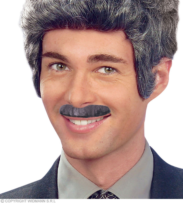 FINTO BAFFO GRIGIO ADESIVO