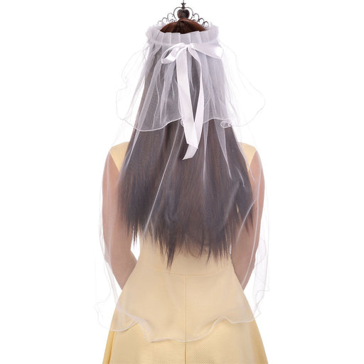 YAYNO Velo Sposa Addio Al Nubilato Tiara Sposa Con Velo Coroncina YAYNO Velo Sposa Addio Al Nubilato Tiara Sposa Con Velo Coroncina