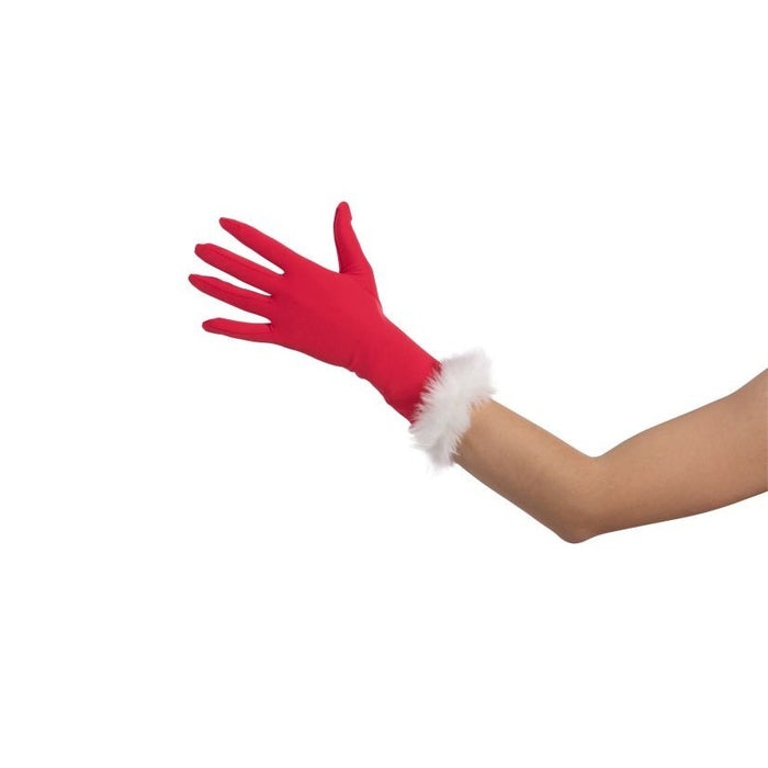 GUANTI MAMMA NATALE CON PELUCHE