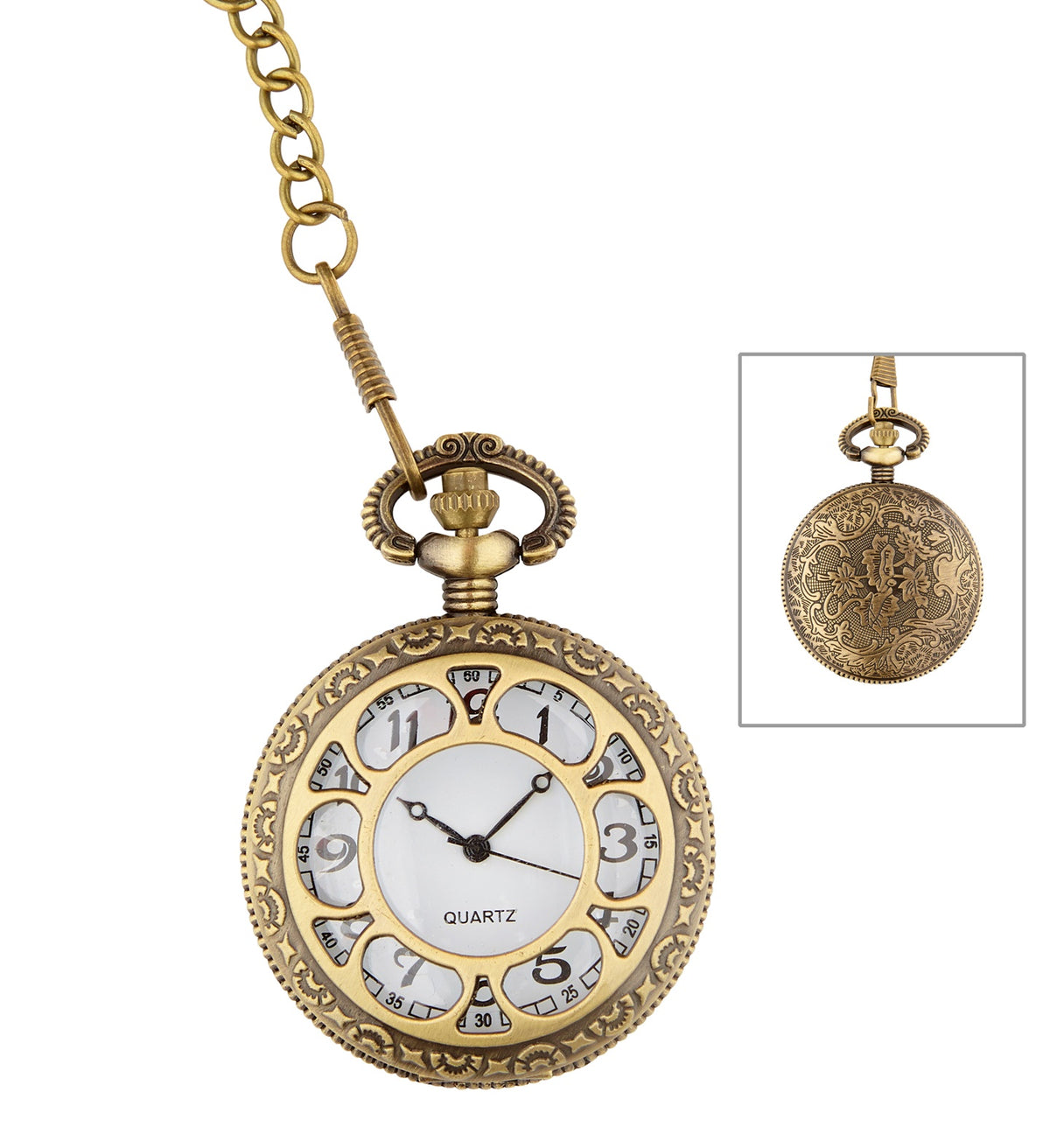 Orologio Da Tasca Digitale Con Portachiavi – Luminoso, A Forma Di Trifoglio, Con Batteria Inclusa, Leggero E Antigoccia