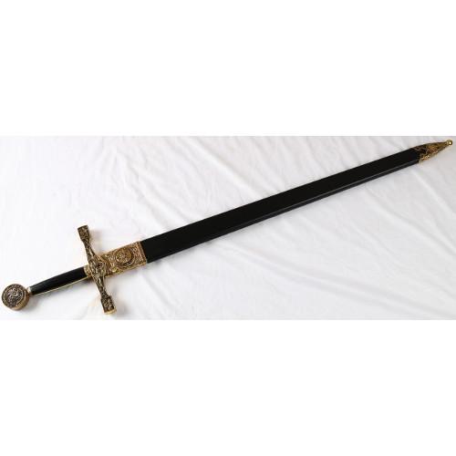 SPADA MEDIEVALE FODERO EXCALIBUR CM 115