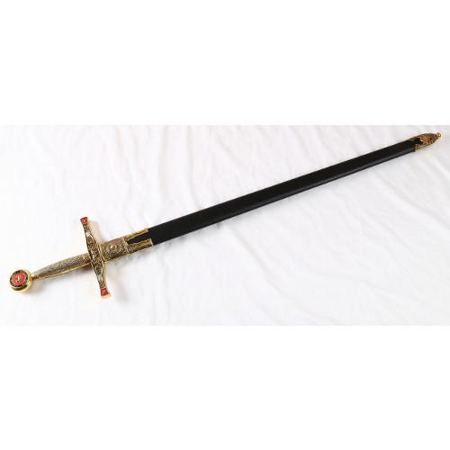 SPADA MEDIEVALE FODERO RE ARTU' CM 115