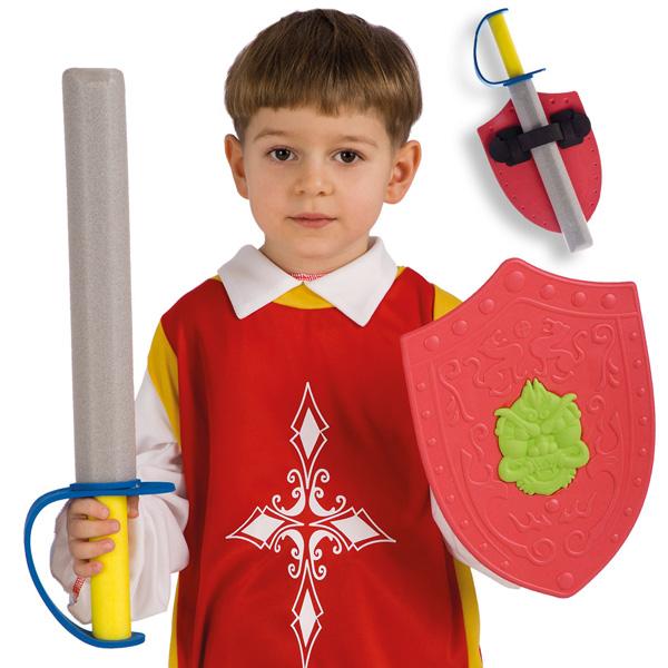 SPADA CAVALIERE CON SCUDO IN EVA