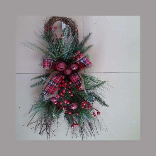 FUORIPORTA CON SONAGLI E FIOCCO JUTA