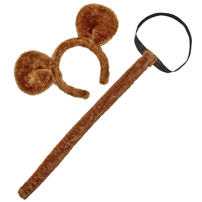 Orecchino E Coda Di Scimmia Accessorio Costume Per Bambini E - Foto 8