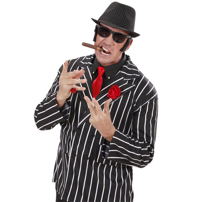 CAPPELLO GANGSTER GESSATO