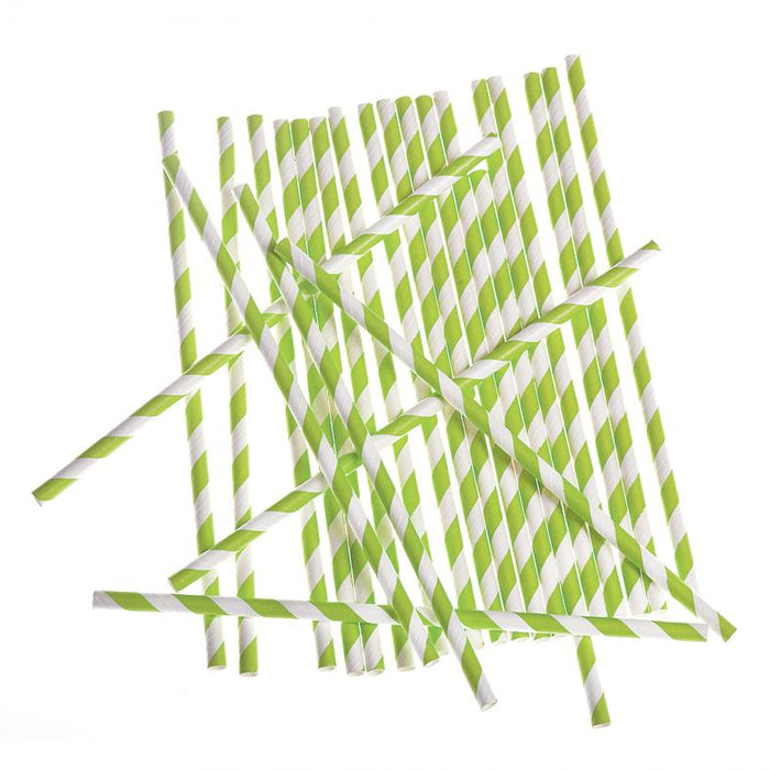 24 CANNUCCE IN CARTA PISTACCHIO CM 20