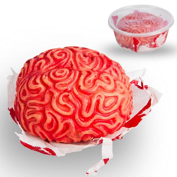 CERVELLO INSANGUINATO IN SCATOLA