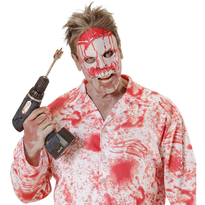 MASCHERA PSYCHO INSANGUINATO SENZA MENTO