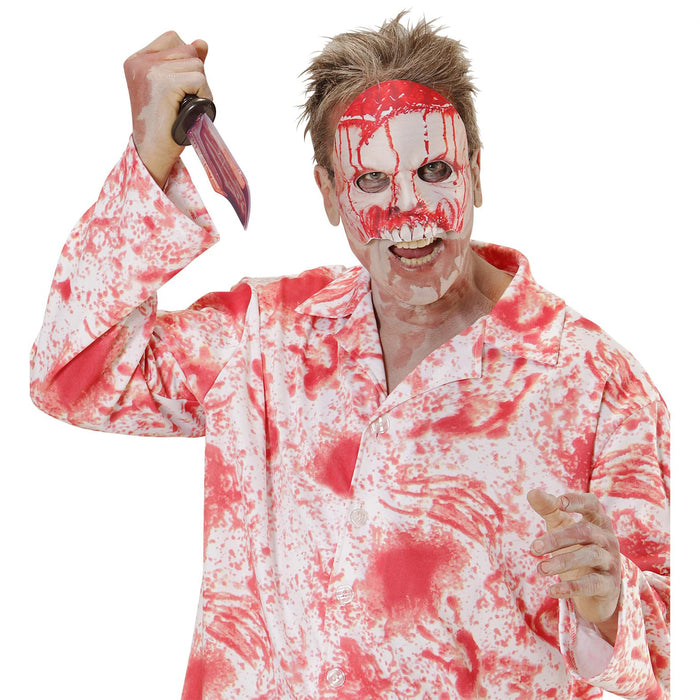 MASCHERA PSYCHO INSANGUINATO SENZA MENTO