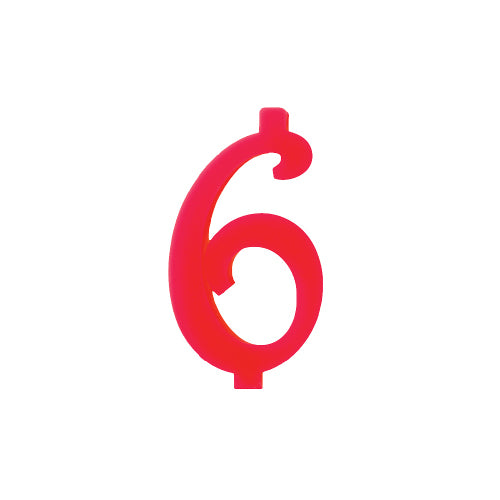 CANDELA NUMERALE PER TORTE DI COMPLEANNO