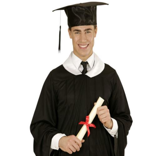 CAPPELLO LAUREATO IN RASO