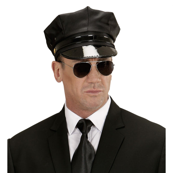 CAPPELLO NERO DA AUTISTA