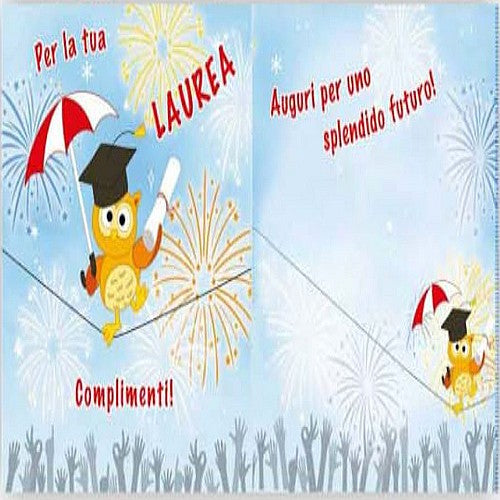 BIGLIETTO MUSICALE AUGURI FELICITA'