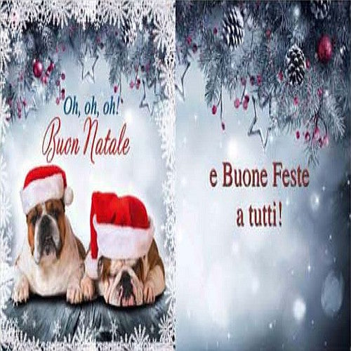 BIGLIETTO MUSICALE NATALE E ANNO NUOVO